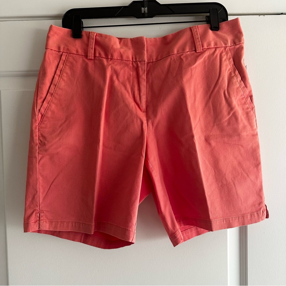 Ann Taylor LOFT The Rivera Coral Pink Women's Bermuda Shorts